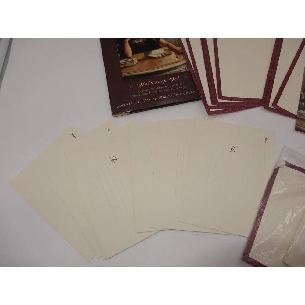 Dear America Stationery Pack  Pre Owned Not‎ Complete